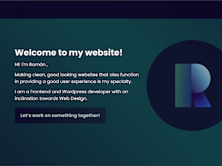 Personal Porfolio Website