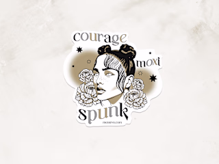 Gilded Sticker Design