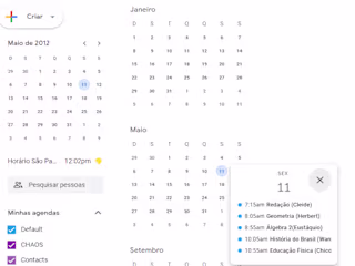 Personal & Professional Calendar Management
