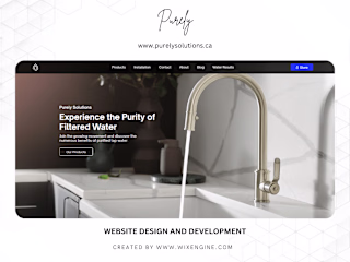 WIX website design and development
