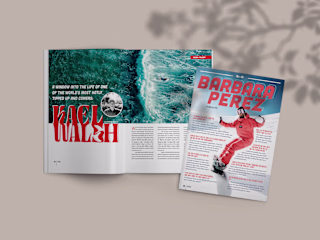 Magazine Design and Branding Concept  