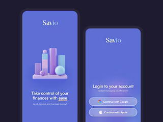UX design for a stealth finance startup 