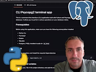 CLI Postgres Tool Written in Python