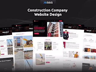 DG-Bangla Construction Website UI/UX Design