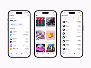 Defi Crypto Wallet iOS App  