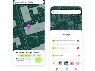 UX/UI Design for Indoor Nav System Optimized for Neurodiversity