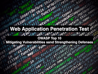 Web Application Pentest
