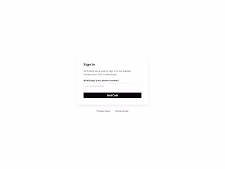 Supplier Collaboration Tool for famous Fashion brand