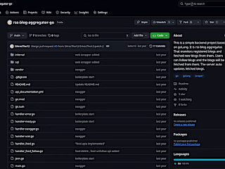 Rss Blog Aggregrator