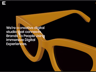 Web Design with 3D layer