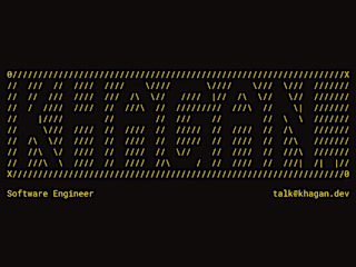 Khagan — Software Engineer
