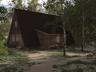 3D Exterior Renderings for 3D Visualization