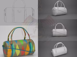 i will design 3d shoe and 3d bag for your nft and game project