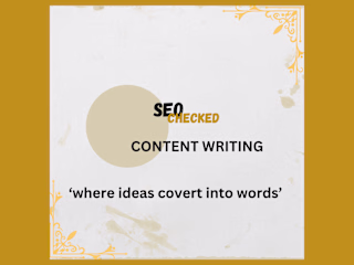 SEO CHECKED CONTENT WRITTING