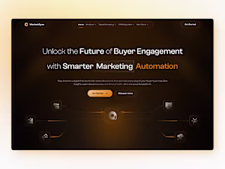 MarketSync - Web Design for Marketing Automation