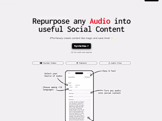 Audio/to/Content