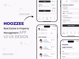 Hoozzee Real Estate App Design 