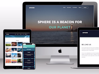 Sphere Website one of my previous works