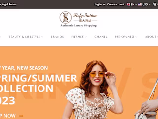 Ecommerce Sales Funnel | Italystation Fashion Brand