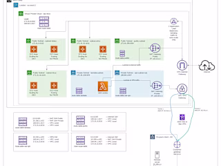AWS Network design and VPN configuration