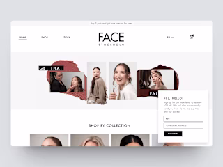 FACE Stockholm – E-commerce & Branding