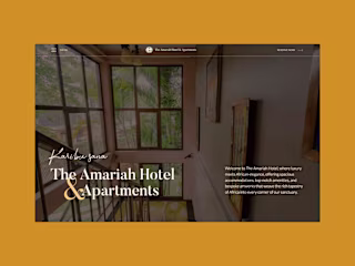 The Amariah Hotel Website