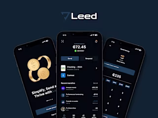 Leed - A fintech app UiUx