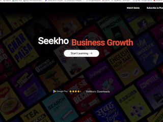 Seekhoapp Website Development