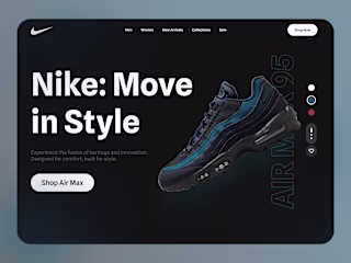 Nike Air Max – Landing Page