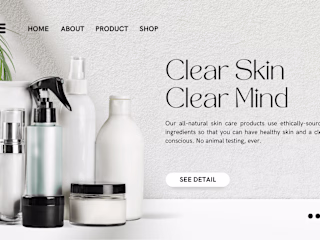 Website Copy For Skincare Brand