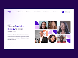 Digbi Health - Redesigning the website