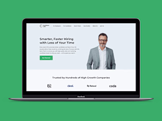 #1 on G2 – Webflow Website & Branding for an HR/Staffing Startup