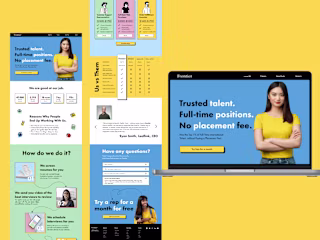 Talent recruitment website