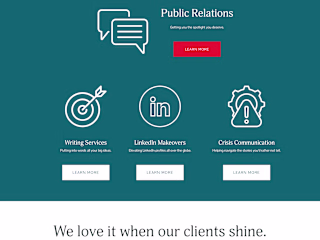 Web Design for PR Company