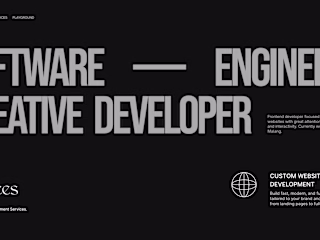 Personal Website – Showcasing My Skills as a Software Engineer