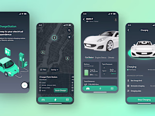 EV Charging Station App :: Behance