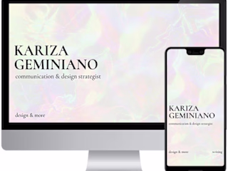 Kariza Geminiano personal website