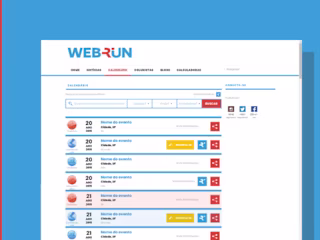 Webrun - Calendar