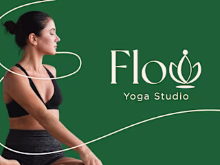 Flow Yoga Studio^ Brand Identity Design