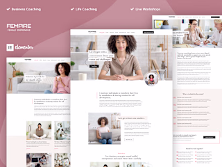 Fempire - Business Coach Elementor Template Kit
