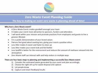 Zero Waste Event Guide