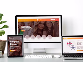 Influ Data website | Figma to WordPress & API