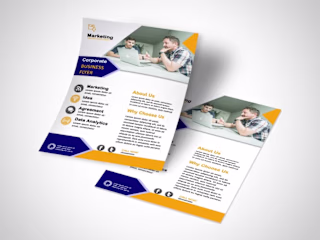 I created flyers and illustrations for an e-commerce company