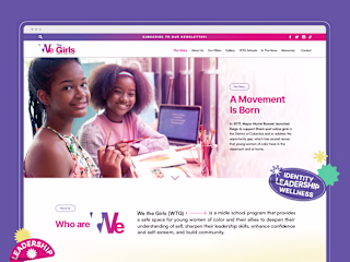 We the Girls Logo Revamp & Website