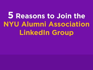 NYU Alumni Association LinkedIn Group | NYU ALUMNI