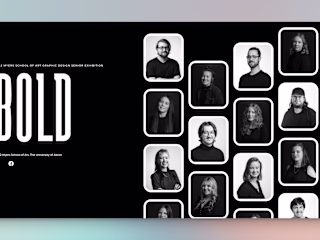 Website Design and Development for BOLD Senior Design Show