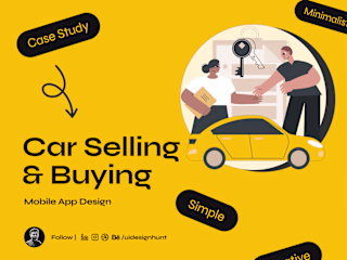 Car Selling and Buying - Mobile App Design