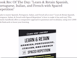 Article about a Language course