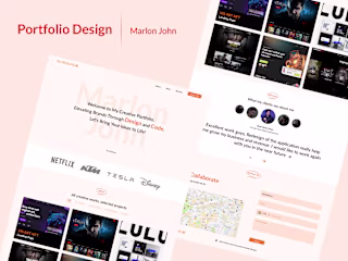 Marlon John (Portfolio Website)