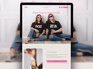 Bare Beauty Website Redesign